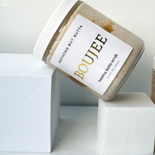 Amber, Honey & Sugared Rose Scrub